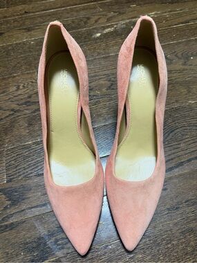 MICHAEL Michael Kors Coral Suede Pointed-Toe Pumps